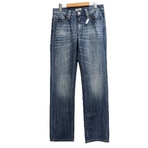 Le Château Red Squad men's distressed straight leg jeans size 29